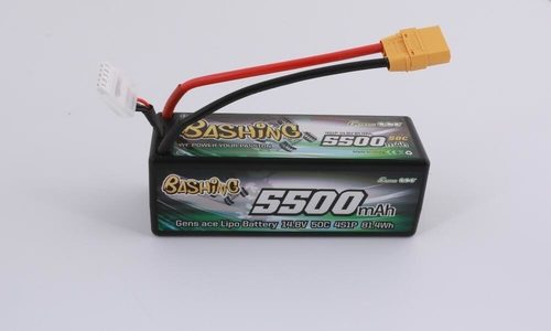 GENSACE BASHING 50C-14.8V-4S1P RC賽車(chē)電池（正面三孔出線）