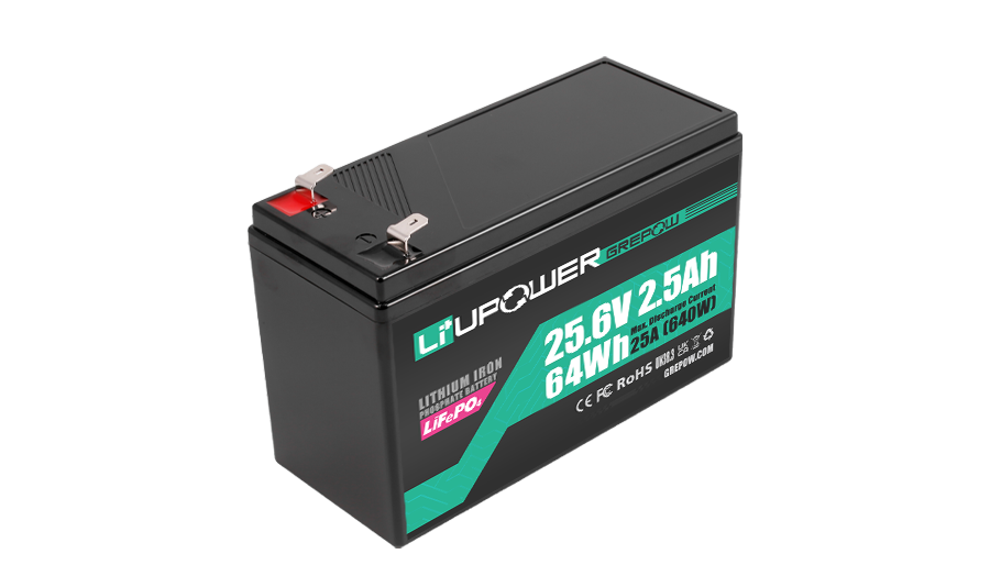 24V 2.5Ah 35C放電倍率Li+UPower系列UPS電源模塊化電池