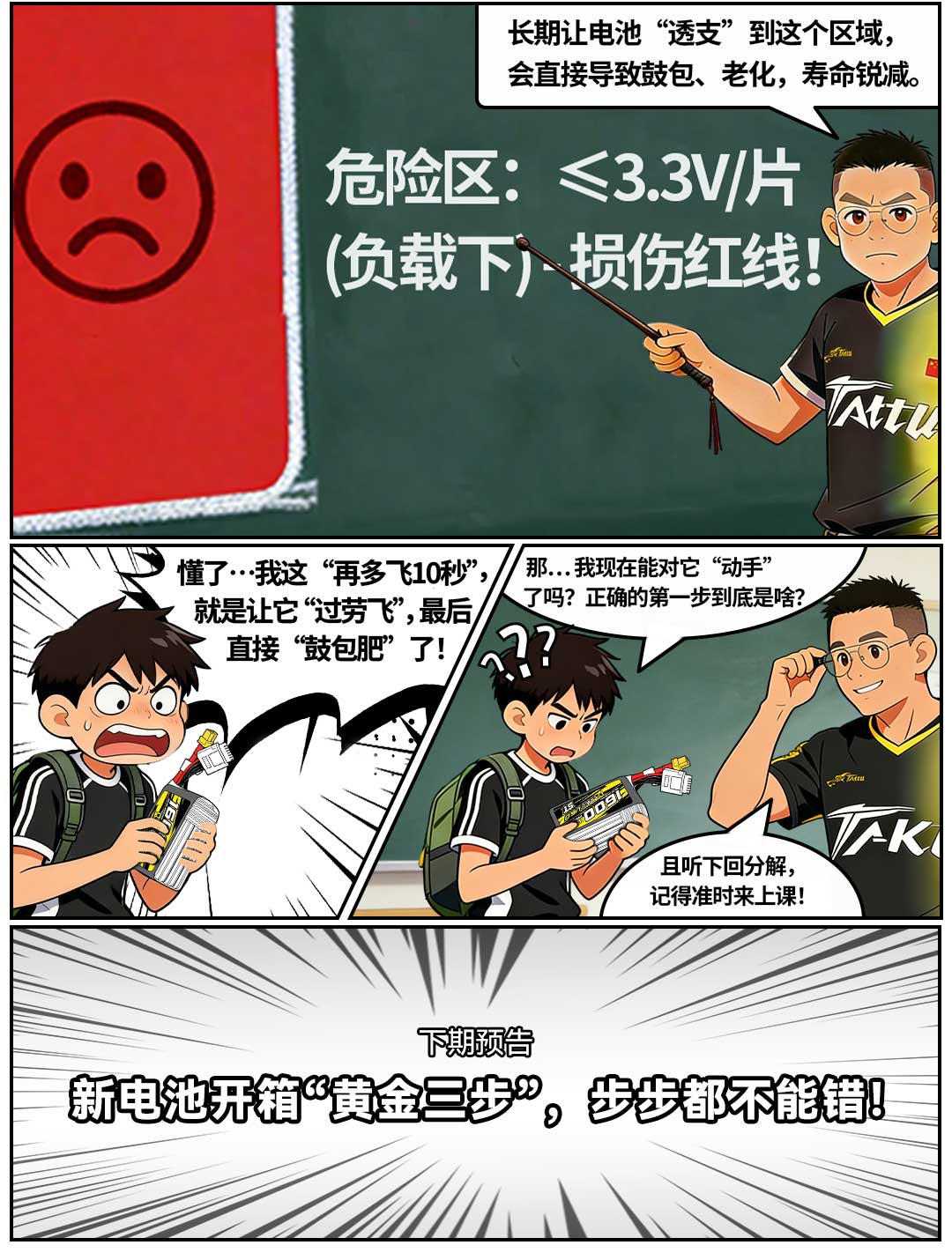 認(rèn)識(shí)穿越機(jī)電池幾大核心參數(shù)！